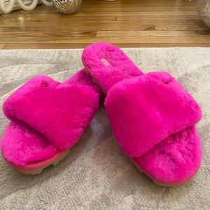 Pink UGG slippers size 9